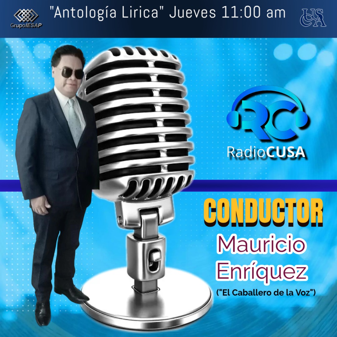 Jueves 11:00 am Antología Lirica