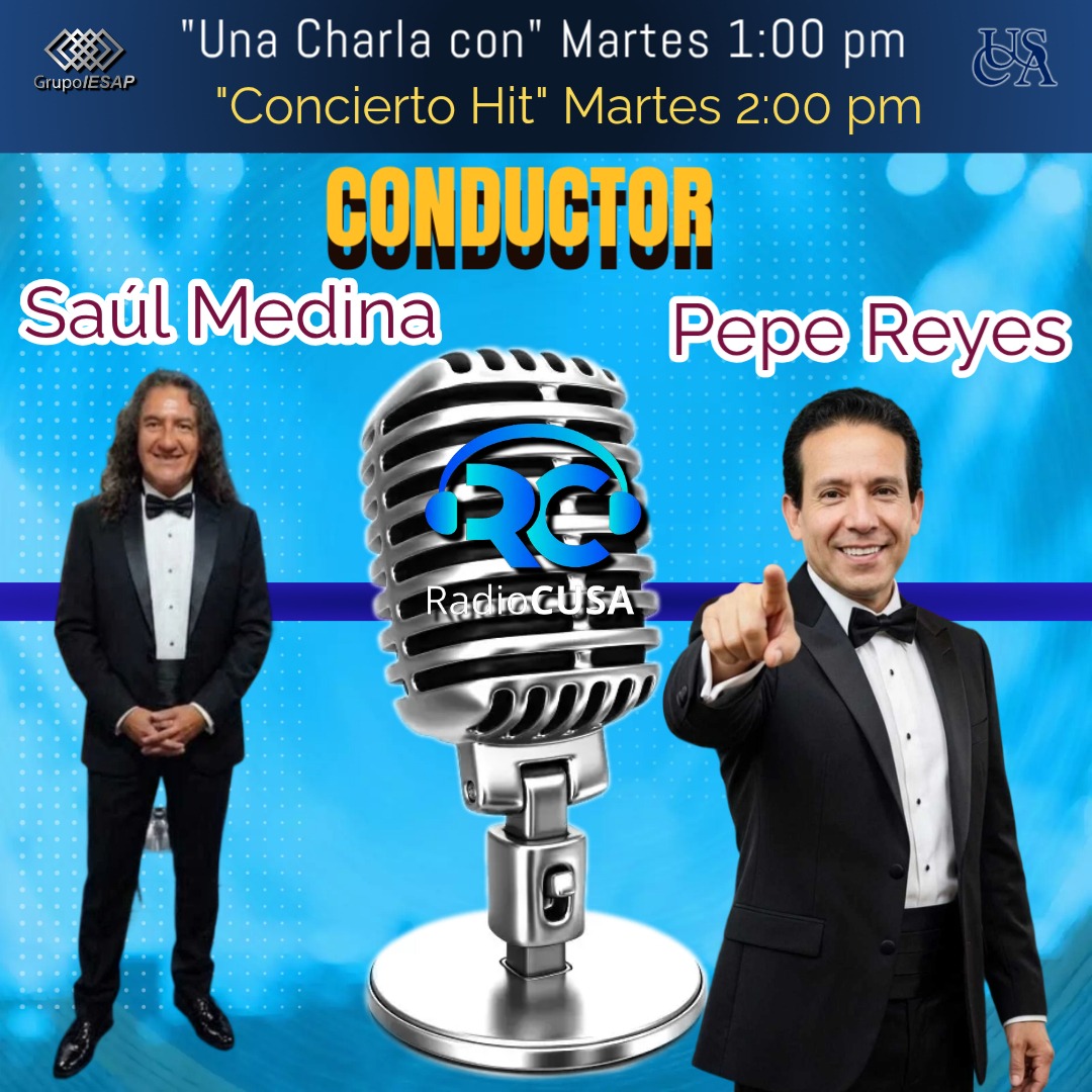 Martes 13:00 hrs.  Una Charla con y Concierto Hit Radio 14:00 hrs.